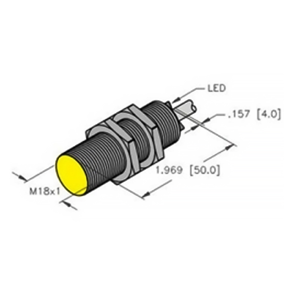 NI8-M18-AN6X New Turck 18mm Barrel Sensor
